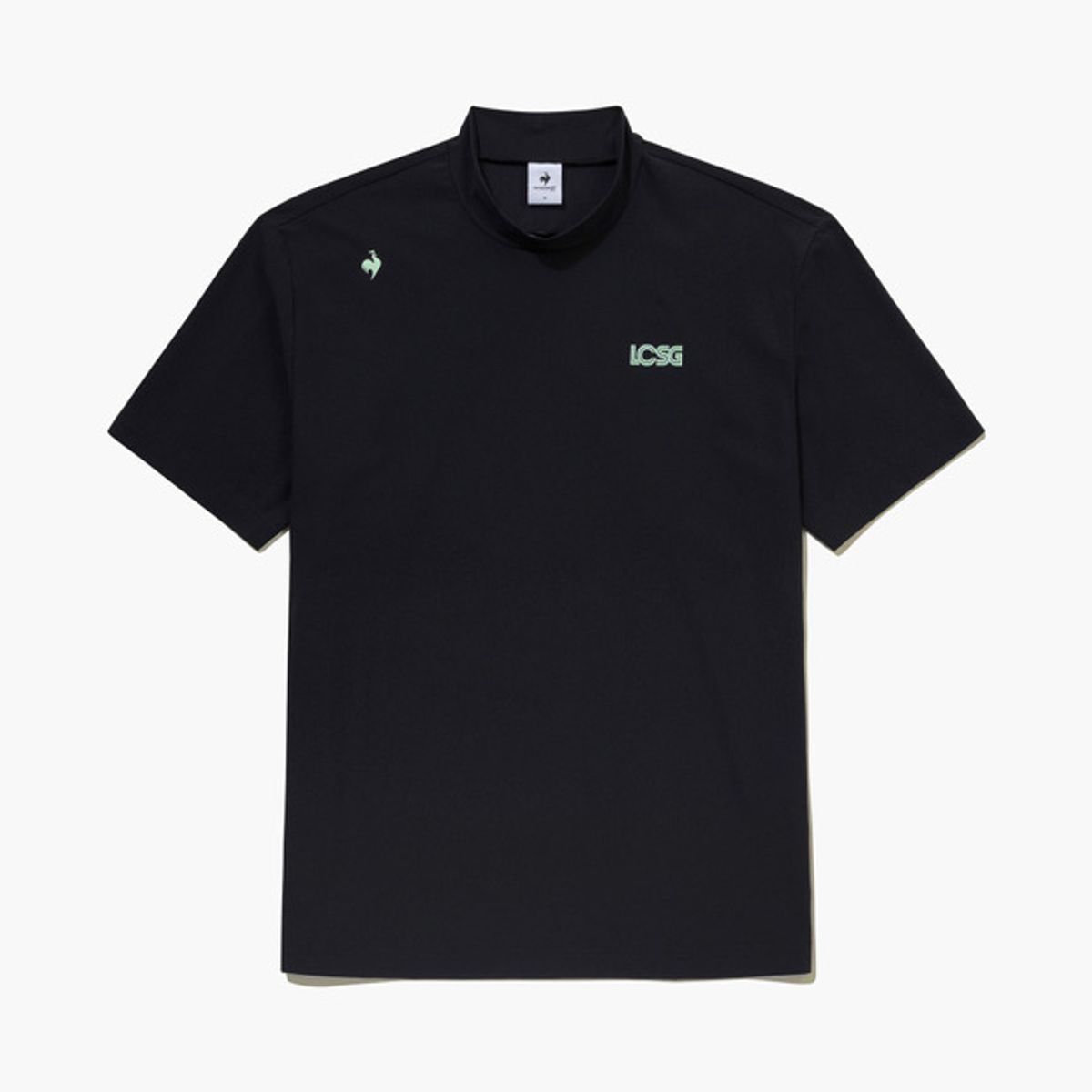 르꼬끄 골프(LECOQ GOLF) 남성 모크넥 세미오버핏 티셔츠 (GQ321MTS72)