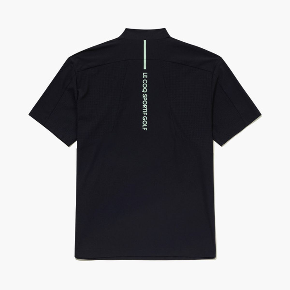 르꼬끄 골프(LECOQ GOLF) 남성 모크넥 세미오버핏 티셔츠 (GQ321MTS72)