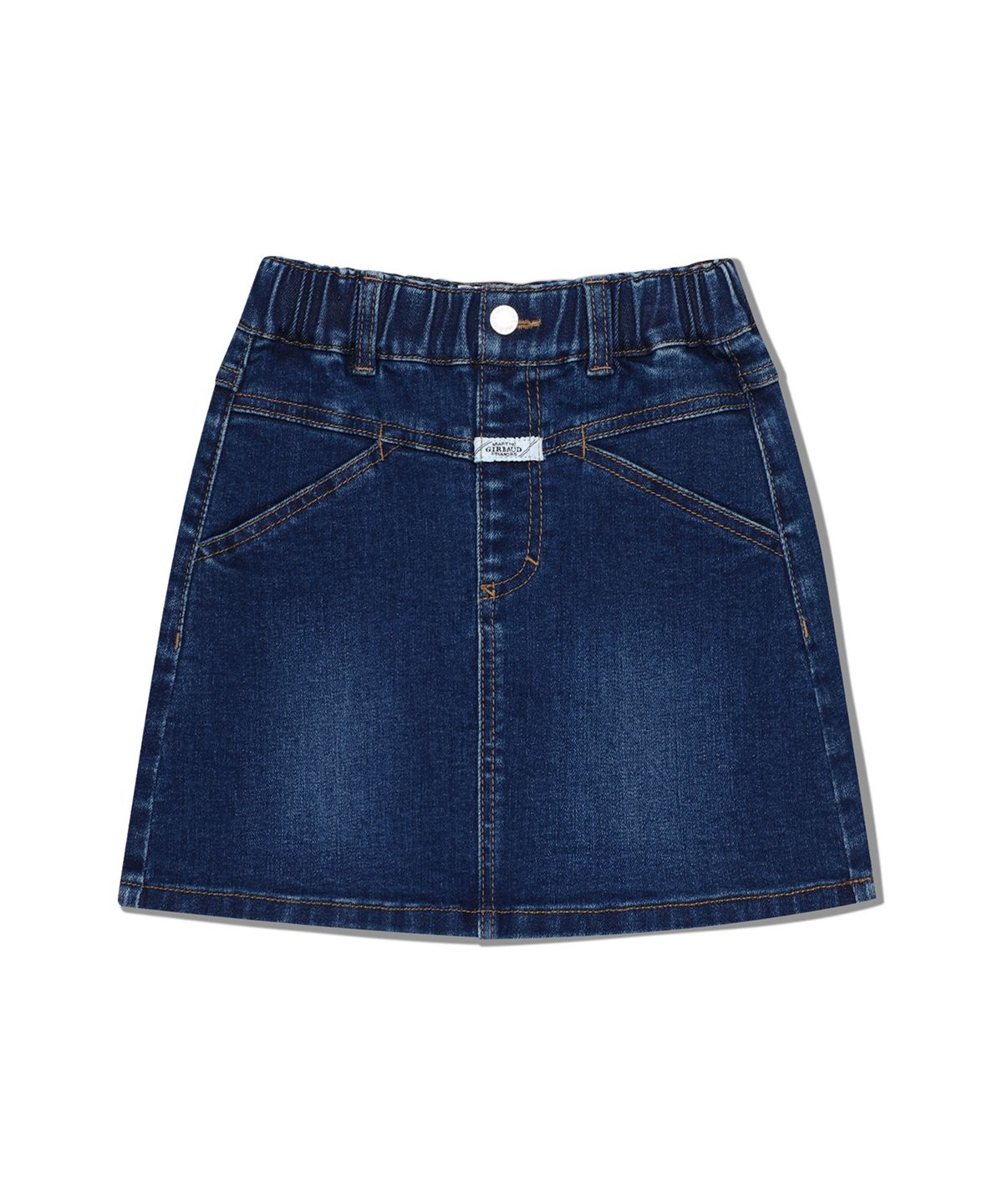 마리떼 키즈(MARITHÉ KIDS) KIDS W X-POCKET DENIM MINI SKIRT dark blue