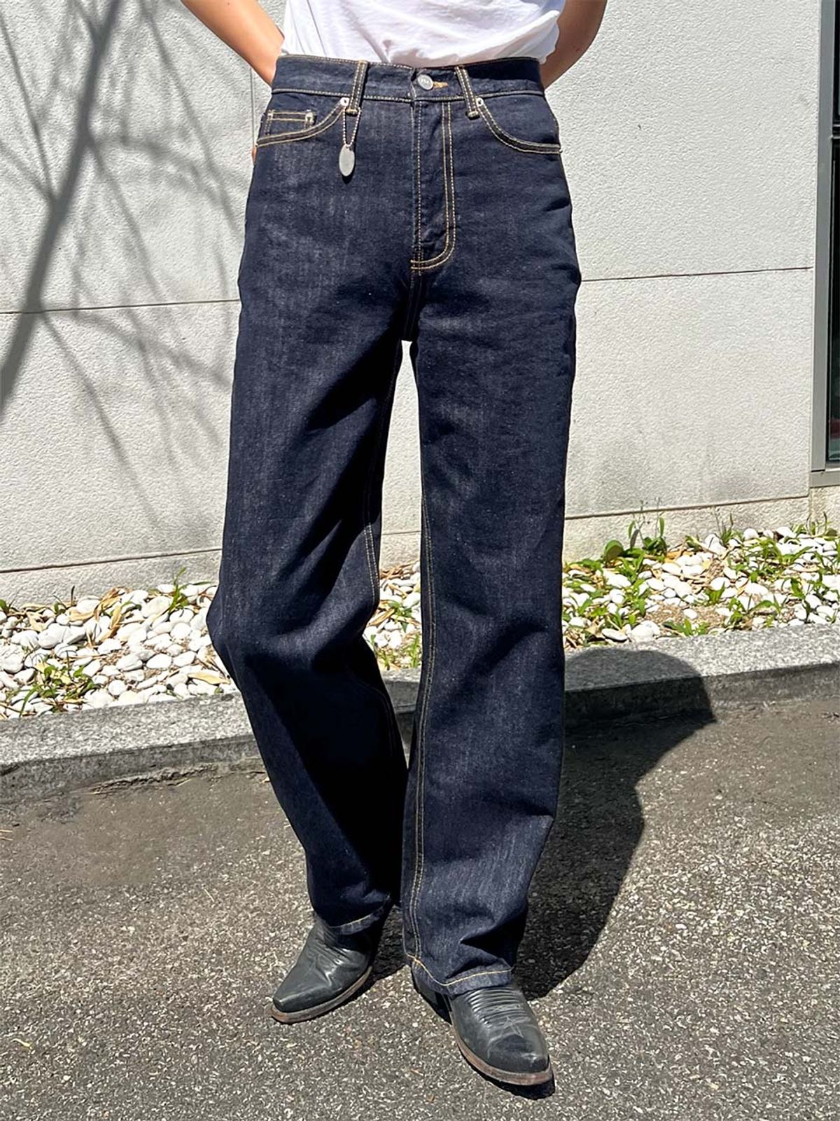 엔디에이 스튜디오(NDA STUDIO) Non Pade Denim Pants