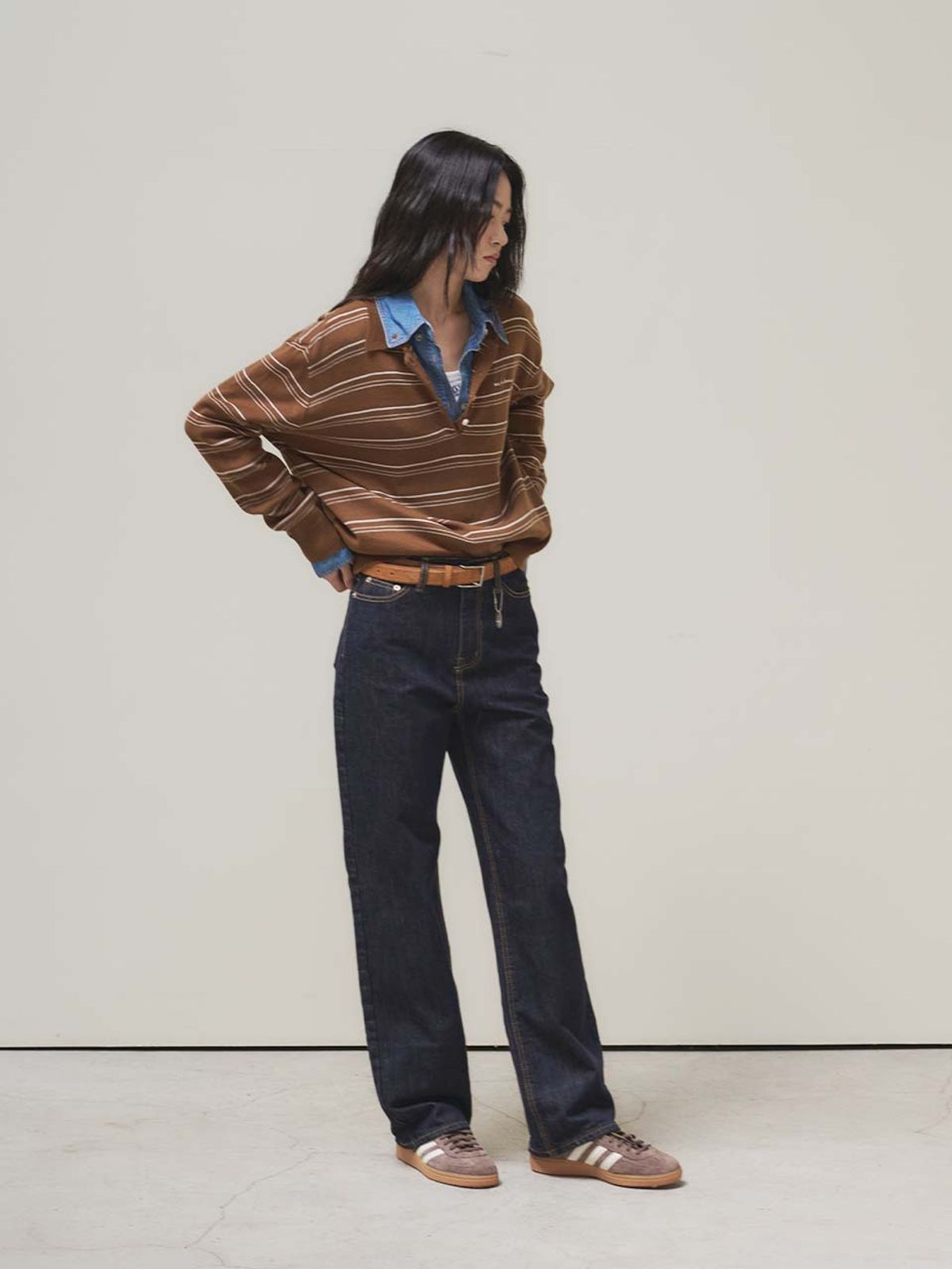 엔디에이 스튜디오(NDA STUDIO) Non Pade Denim Pants