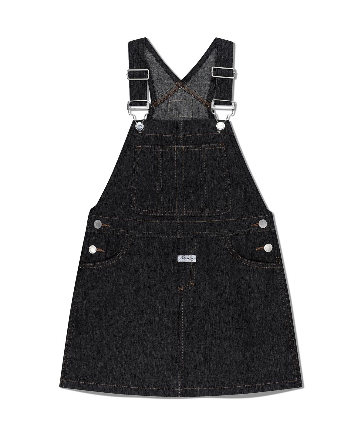 마리떼 키즈(MARITHÉ KIDS) KIDS W DENIM OVERALL SKIRT black