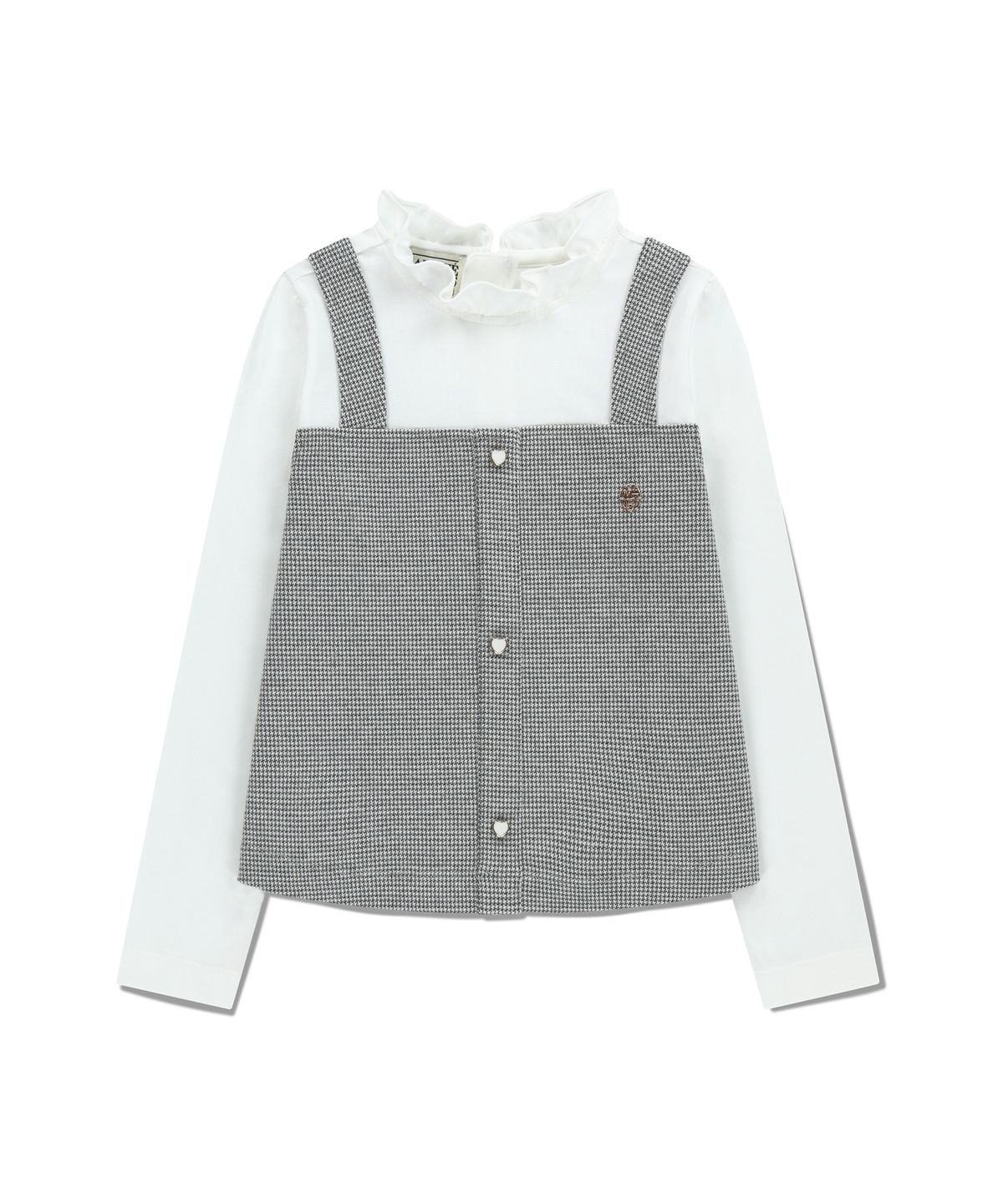 마리떼 키즈(MARITHÉ KIDS) KIDS W LAYERED LONG SLEEVE gray