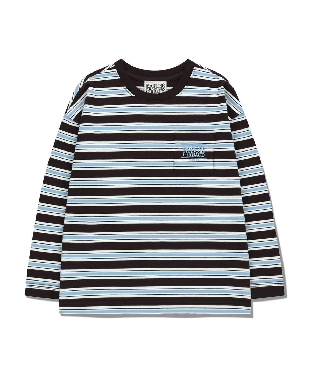 마리떼 키즈(MARITHÉ KIDS) KIDS STRIPE LONG SLEEVE brown