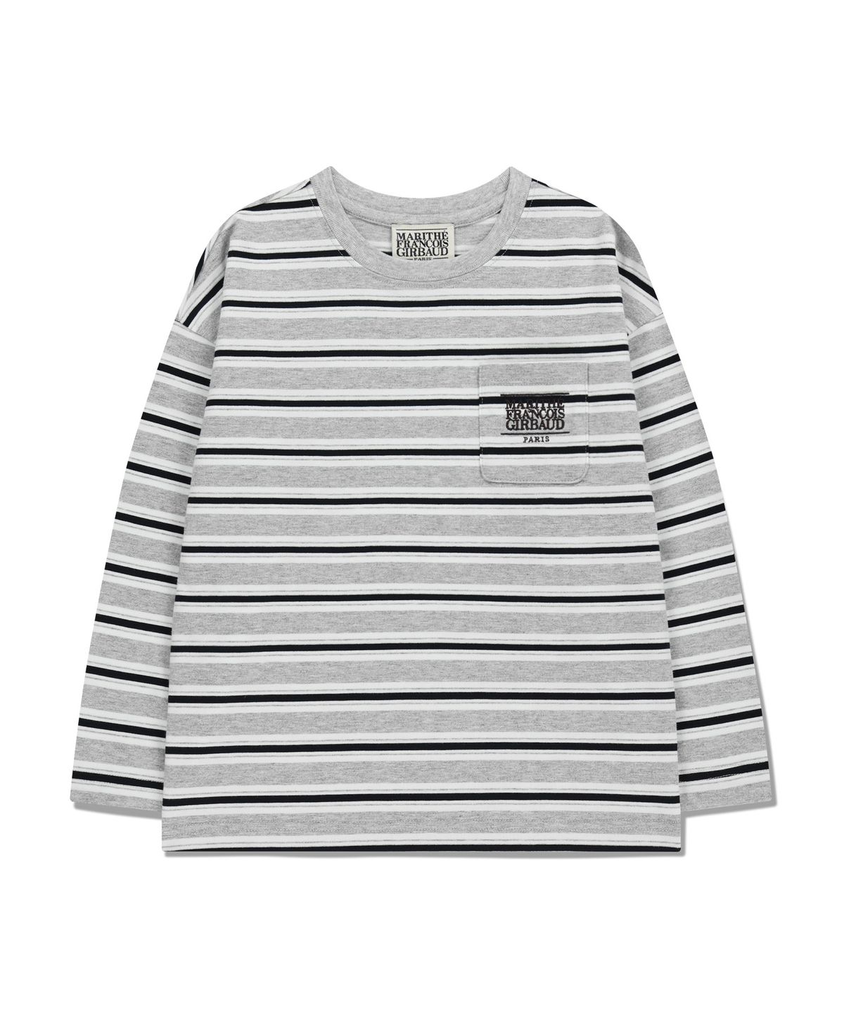 마리떼 키즈(MARITHÉ KIDS) KIDS STRIPE LONG SLEEVE heather gray