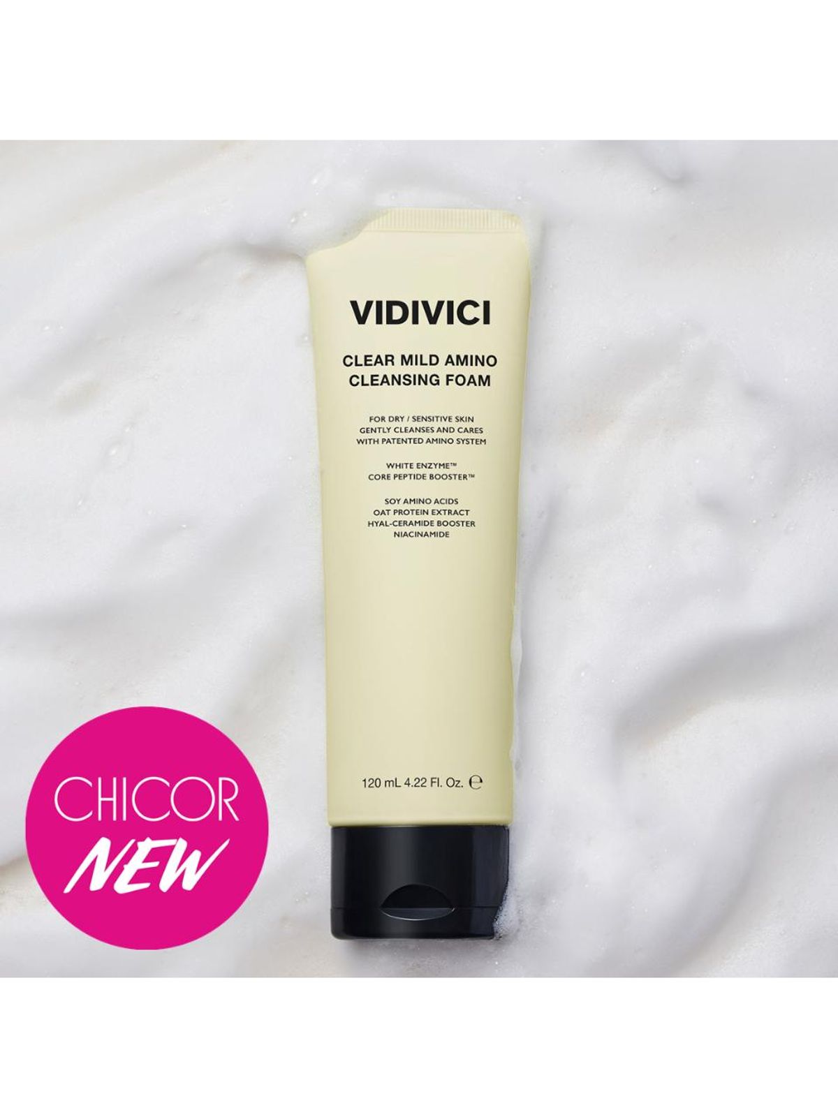 비디비치(VIDIVICI) 클리어 마일드 아미노 클렌징폼 120ml