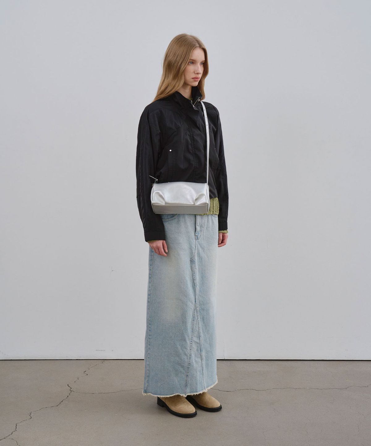 무르(MUR) Bento bag - silver