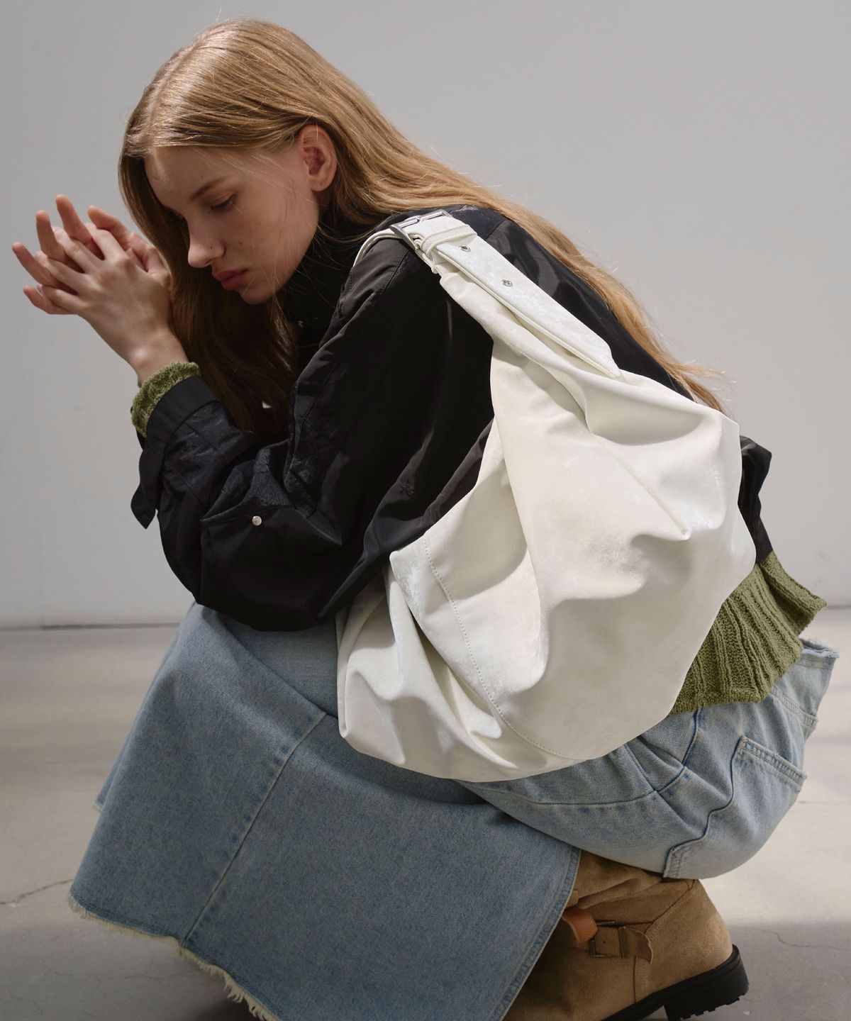 무르(MUR) Romi hobo bag(7color)