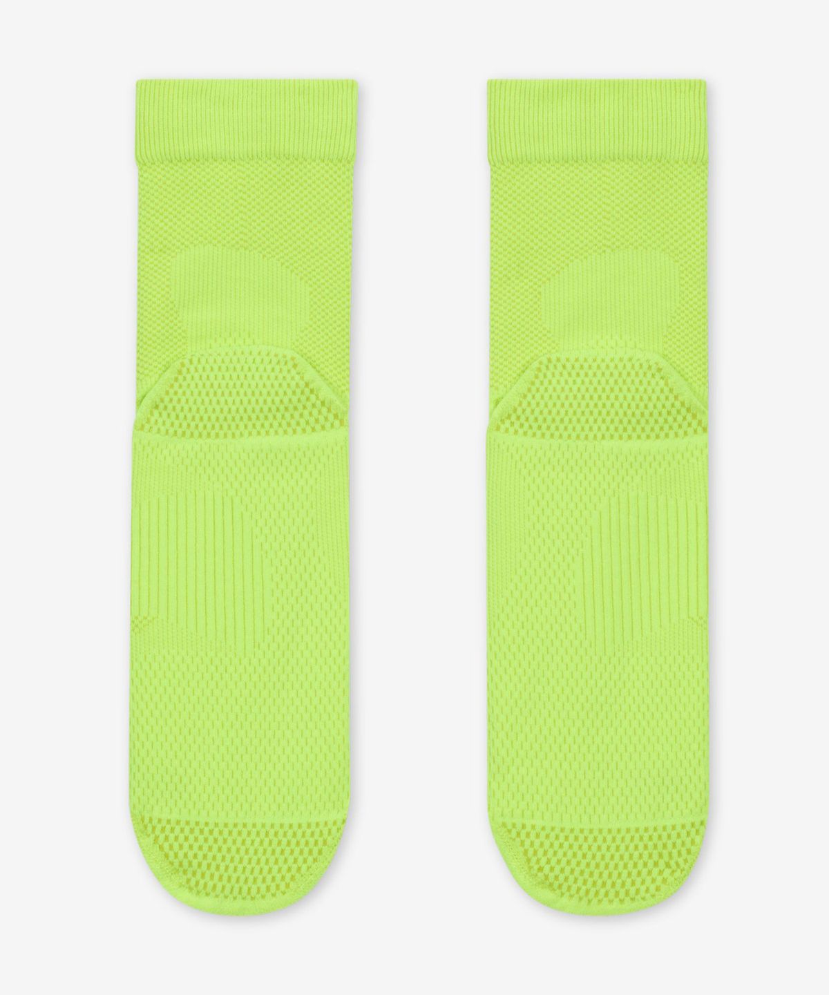나이키(NIKE) 러닝 라이트웨이트 마이크로 크루 삭스(1켤레) - 볼트:브라이트 캑터스:블랙 / IB6114-702