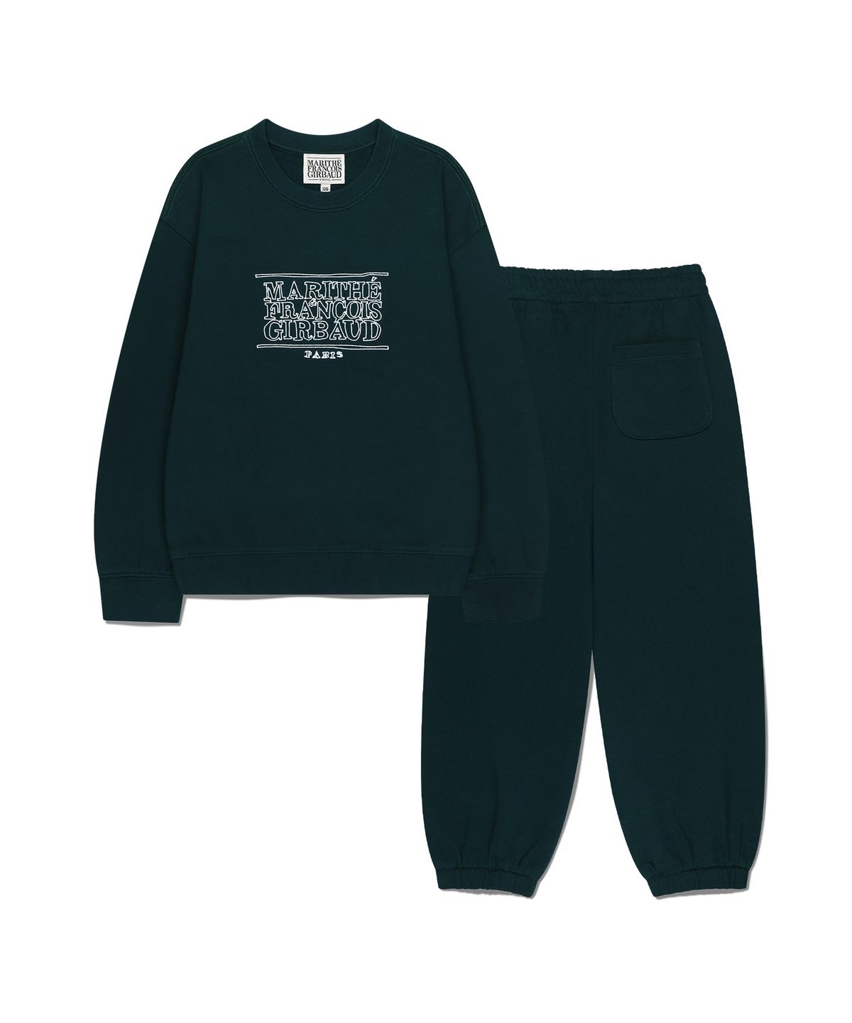 마리떼 키즈(MARITHÉ KIDS) KIDS SWEAT SET-UP dark teal