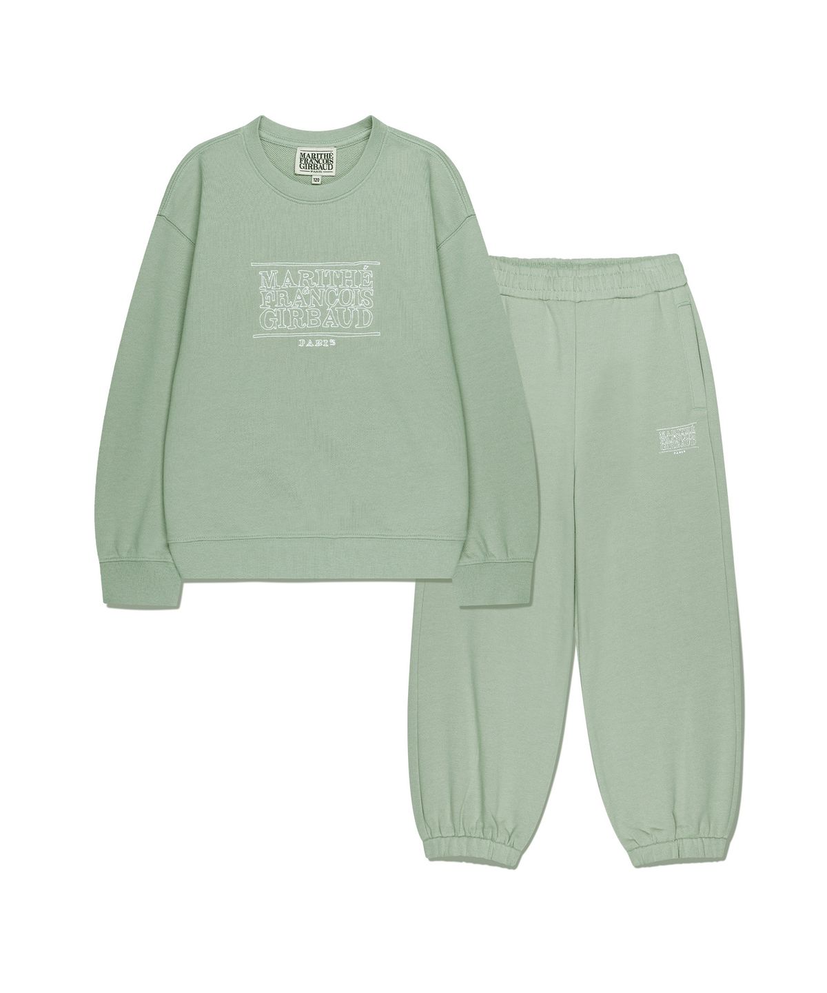 마리떼 키즈(MARITHÉ KIDS) KIDS SWEAT SET-UP mint