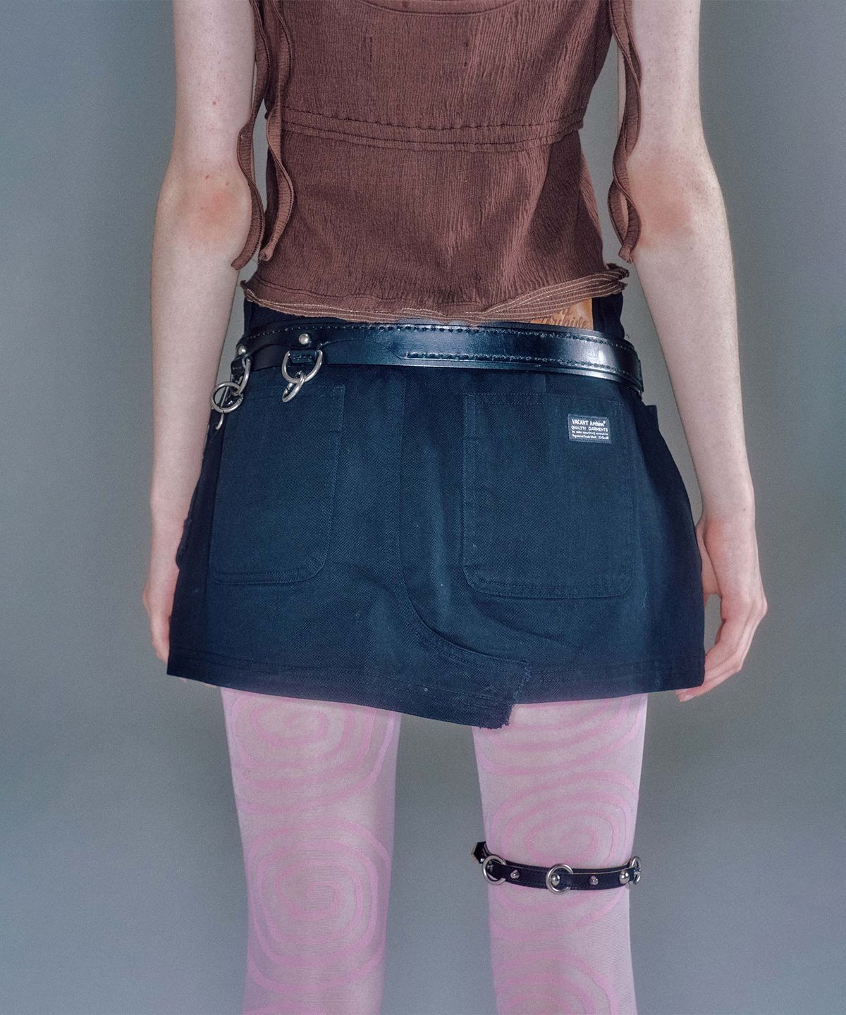 베이컨트 아카이브(VACANT ARCHIVE) KATHY CARGO MINI SKIRT (2COLOR)
