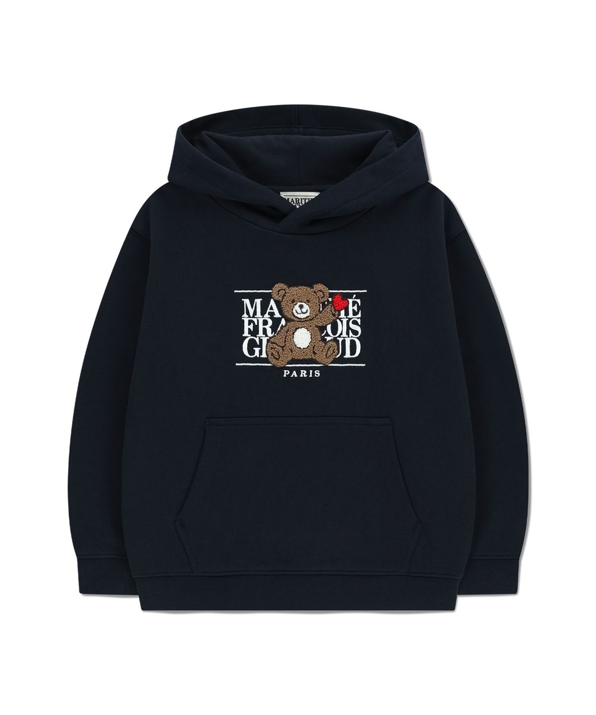 마리떼 키즈(MARITHÉ KIDS) KIDS BEAR CLASSIC LOGO HOODIE navy