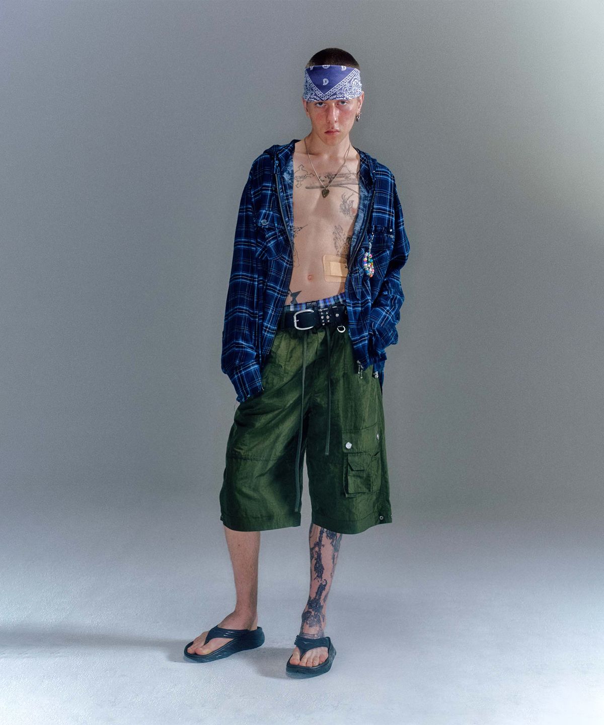 베이컨트 아카이브(VACANT ARCHIVE) ERWIN CARGO BERMUDA PANTS (2COLOR)