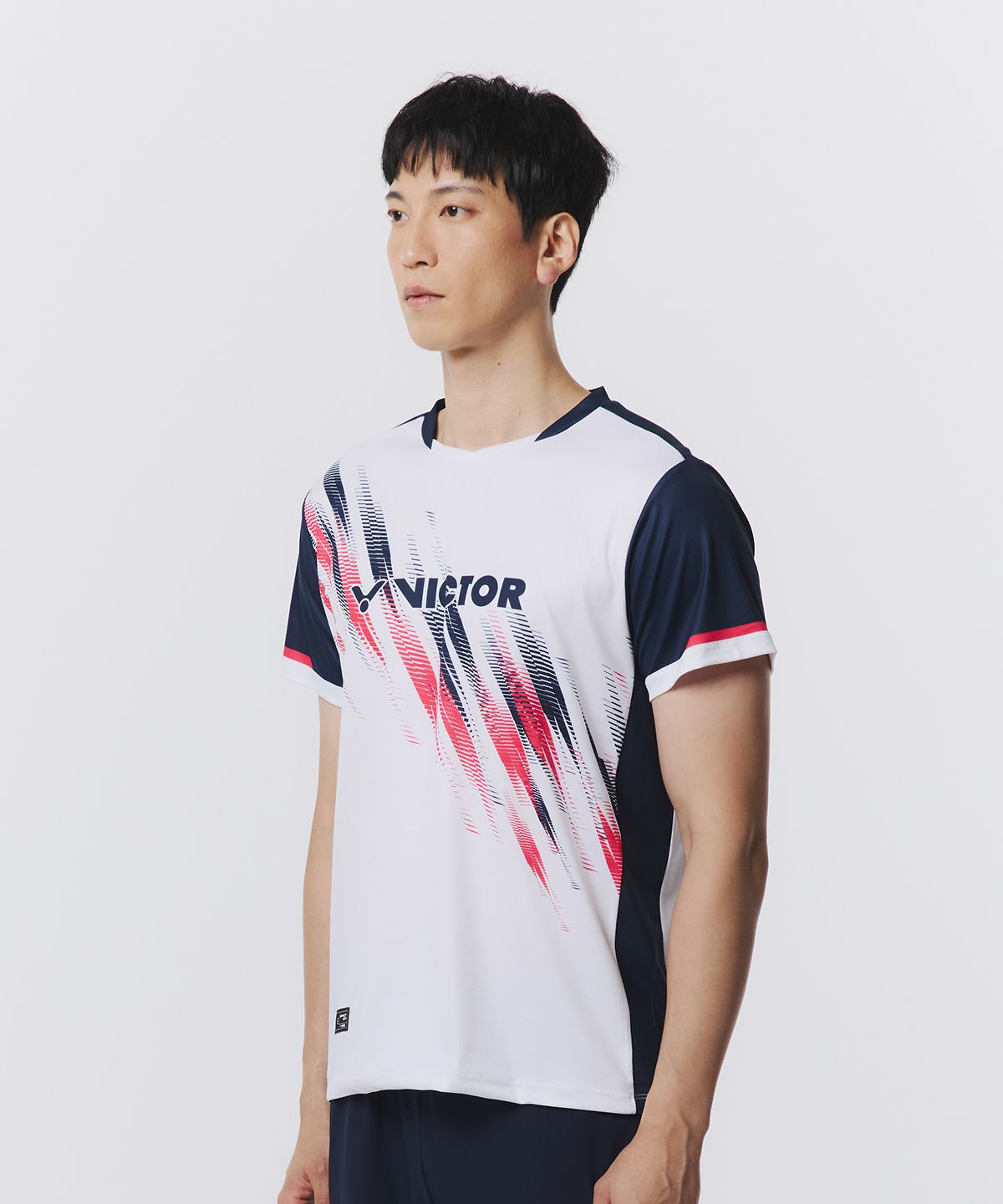 빅터(VICTOR) SWIFT EDGE 배드민턴 남성 티셔츠 (VT25CGW027M)