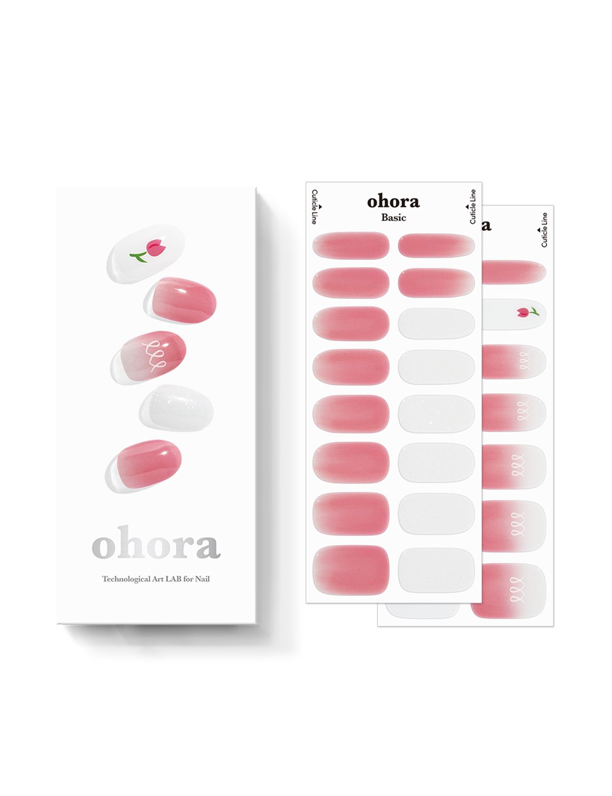 오호라(OHORA) N 튤립 봉봉 네일