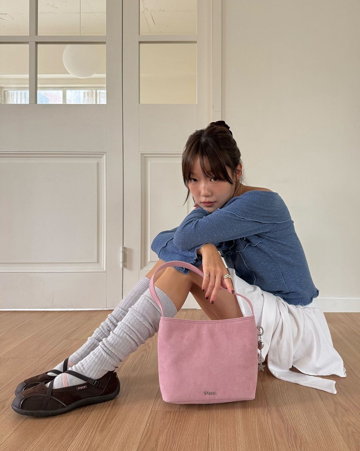 MUSINSA公式 | OTZ ロマリ スエード バンディングフラット メリー