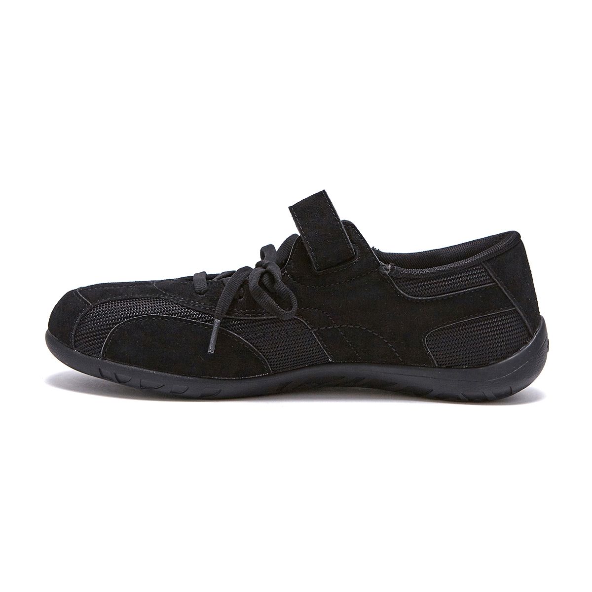 오찌(OTZ) 로마리 스웨이드 레이스업  스니커즈 블랙 OZSQGA390B