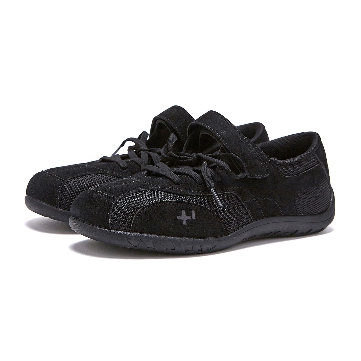 오찌(OTZ) 로마리 스웨이드 레이스업  스니커즈 블랙 OZSQGA390B