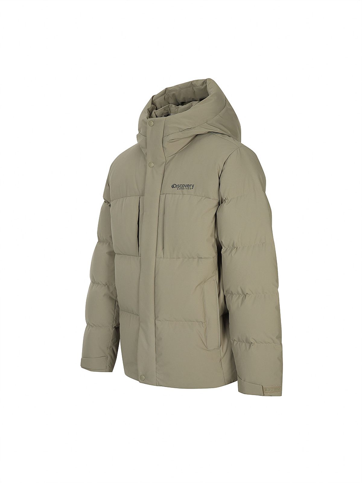 디스커버리 익스페디션(DISCOVERY EXPEDITION) 남성 레스터G 구스다운 숏패딩 (BEIGE)