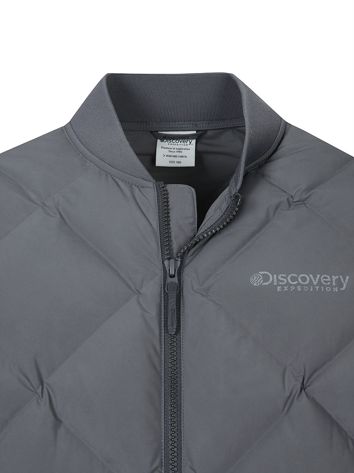 디스커버리 익스페디션(DISCOVERY EXPEDITION) 남성 디하스 튜브 다운 경량패딩 (D/GREY)