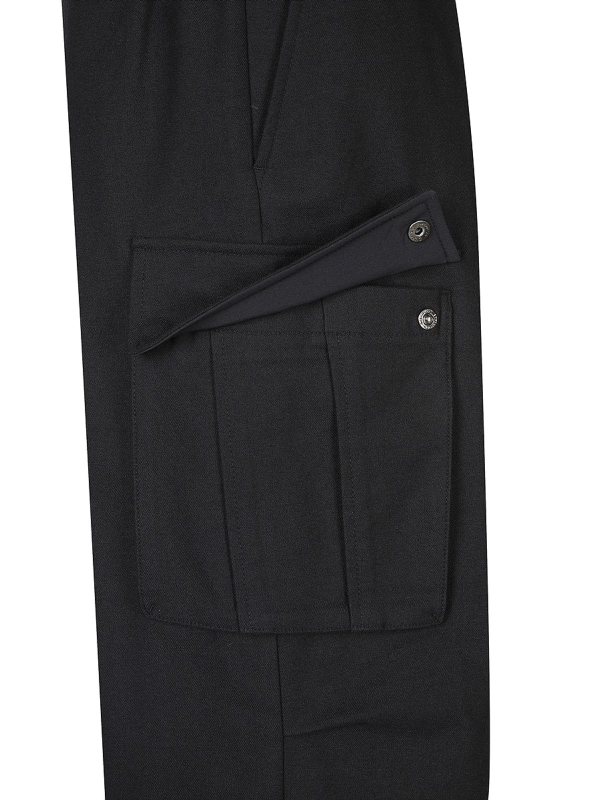 디스커버리 익스페디션(DISCOVERY EXPEDITION) 여성 기모 파라슈트 카고팬츠 (BLACK)