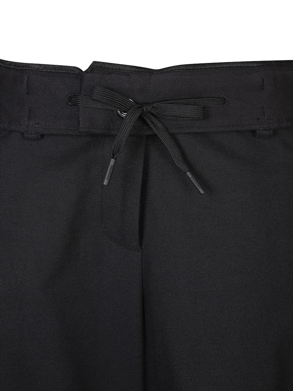 디스커버리 익스페디션(DISCOVERY EXPEDITION) 여성 기모 파라슈트 카고팬츠 (BLACK)