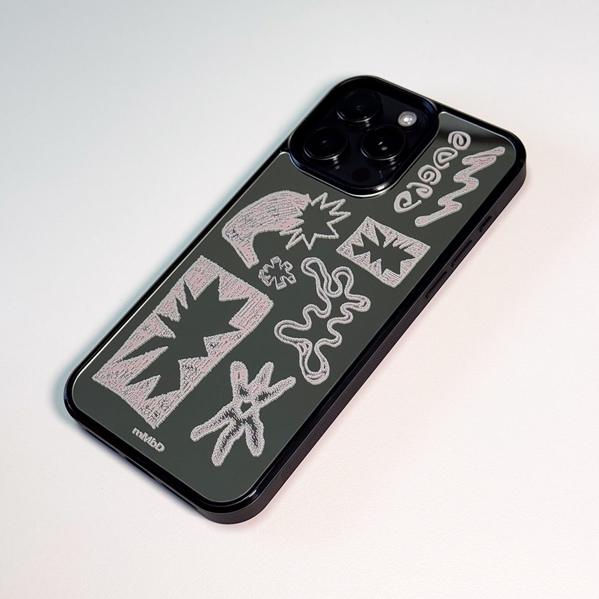 메모리즈바운더리(MEMORIESBOUNDARY) NEWTOPIA BioDoodle Bumper Mirror Phone Case (TW/MagSafe)