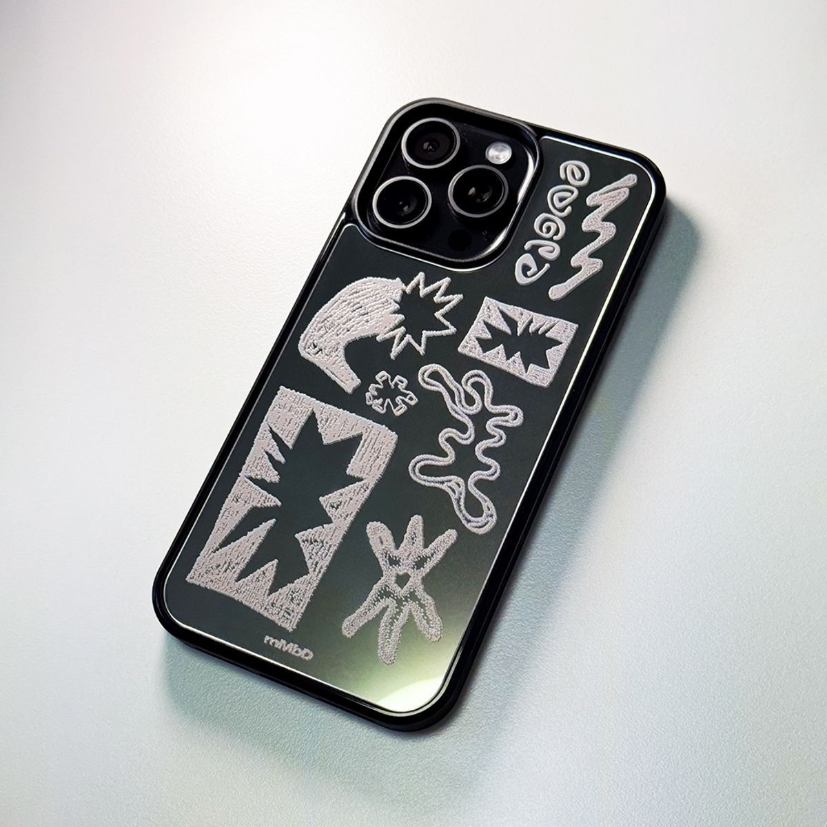 메모리즈바운더리(MEMORIESBOUNDARY) NEWTOPIA BioDoodle Bumper Mirror Phone Case (TW/MagSafe)