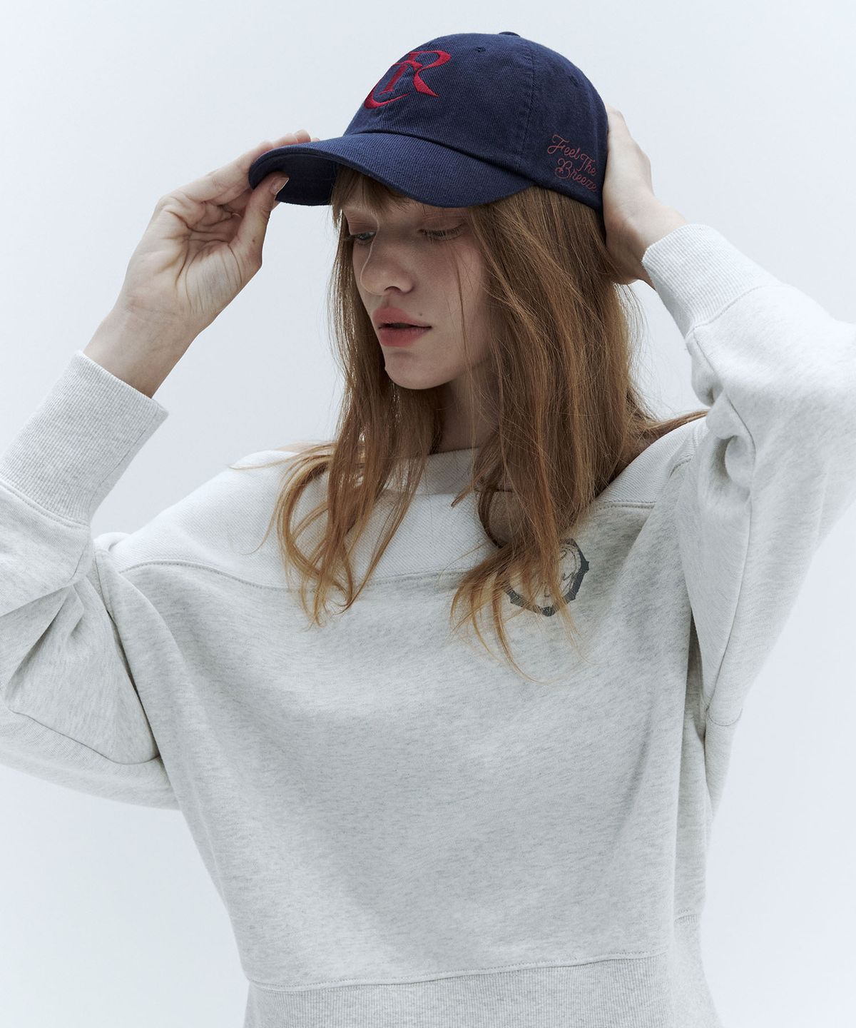 시티브리즈(CITYBREEZE) CR 로고 자수 볼캡_3COLORS