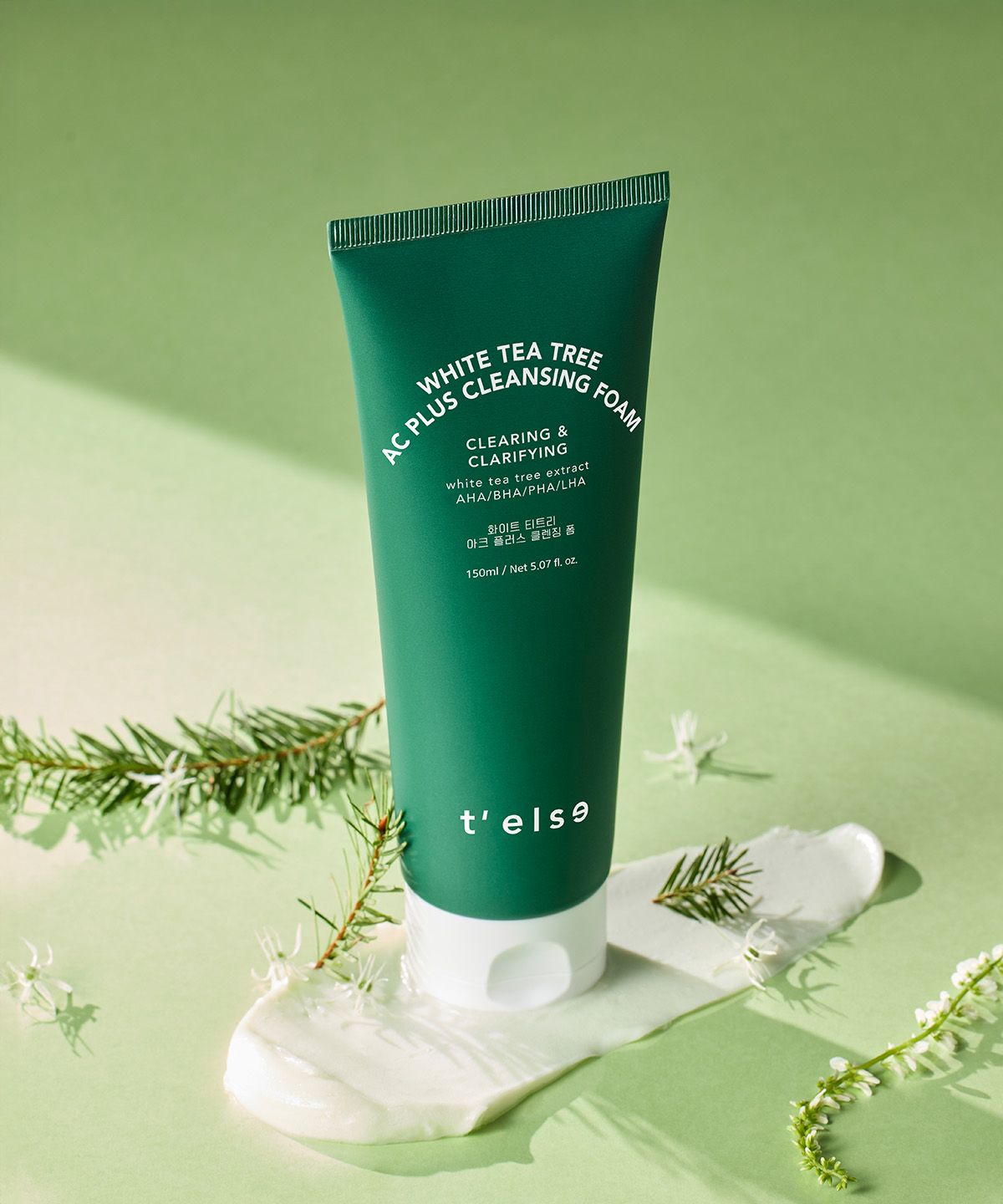 티엘스(TELSE) 화이트 티트리 아크 플러스 클렌징 폼 150ML