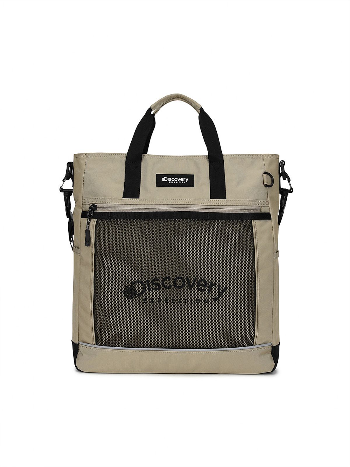 디스커버리 키즈(DISCOVERY KIDS) 메쉬포켓 투웨이백 (L/BEIGE)