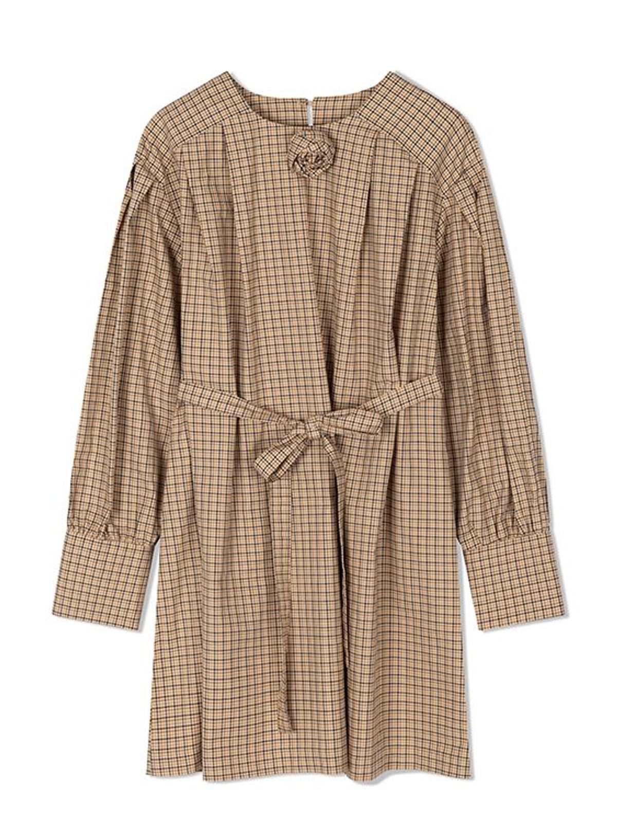 엔디에이 스튜디오(NDA STUDIO) Check puff Mini Onepiece