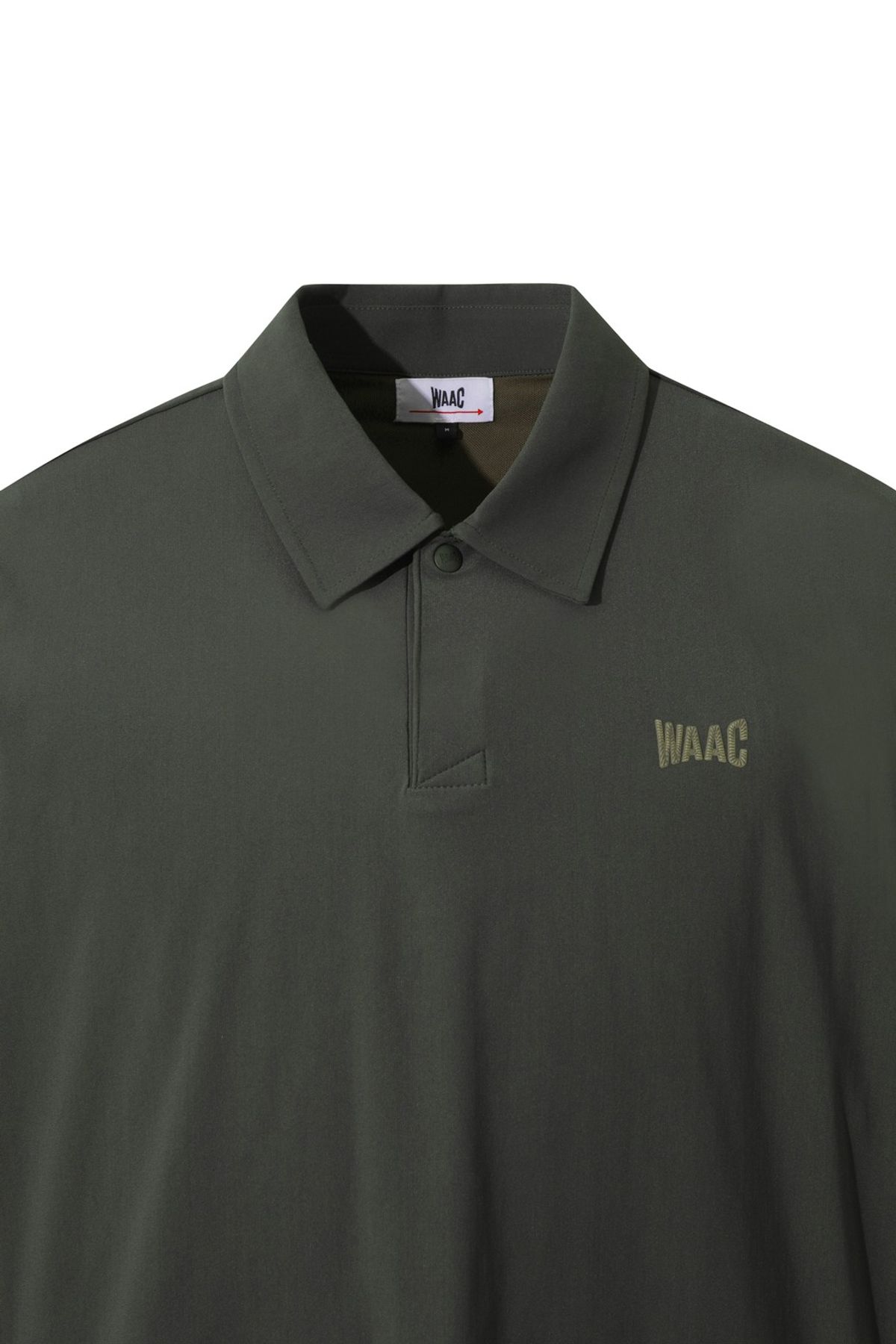 왁(WAAC) [PLAYER S EDITION] Men Woven Hybrid Polo WMTBA25602KHD
