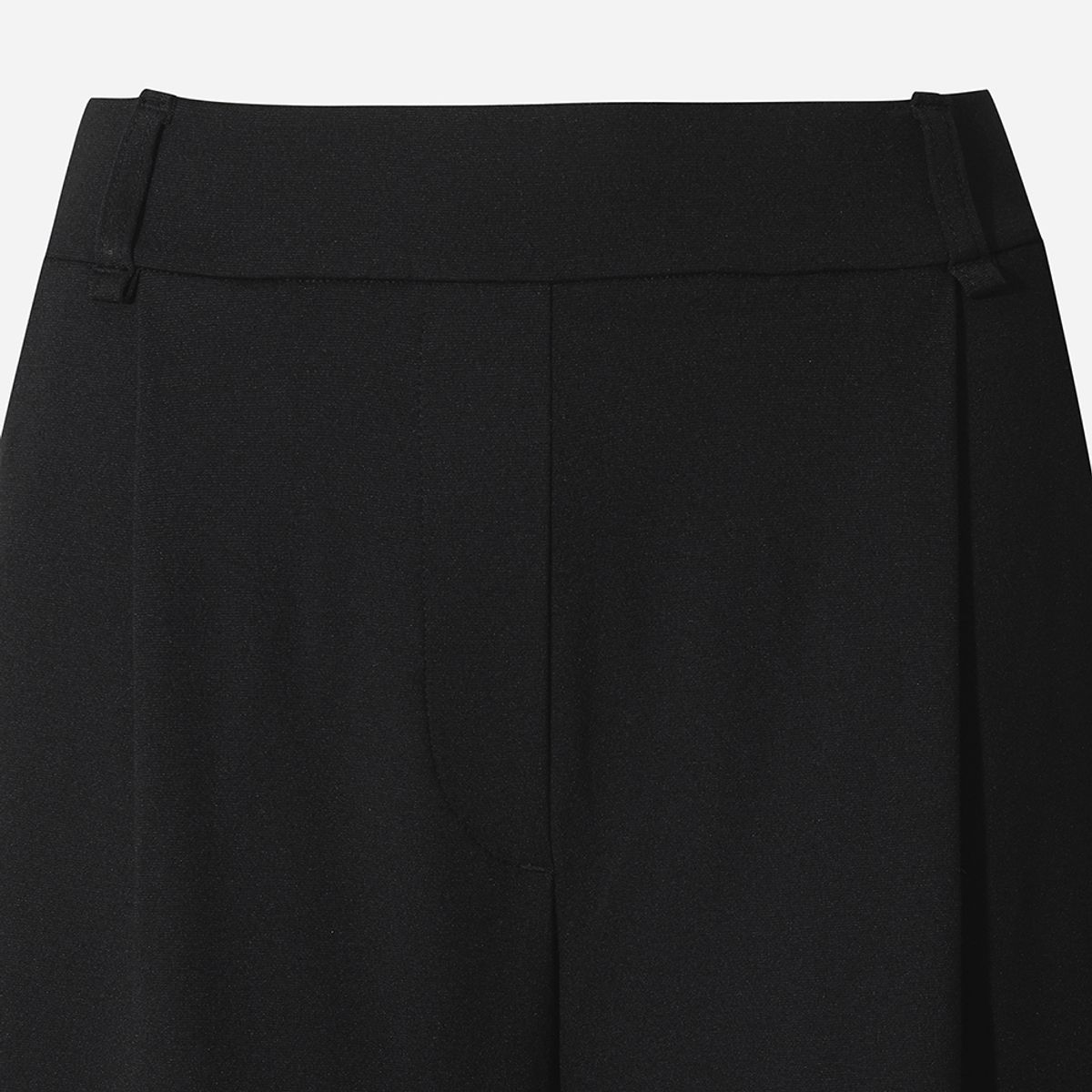 디오디(DOD) 내츄럴 와이드핏 팬츠 여자(BLACK)