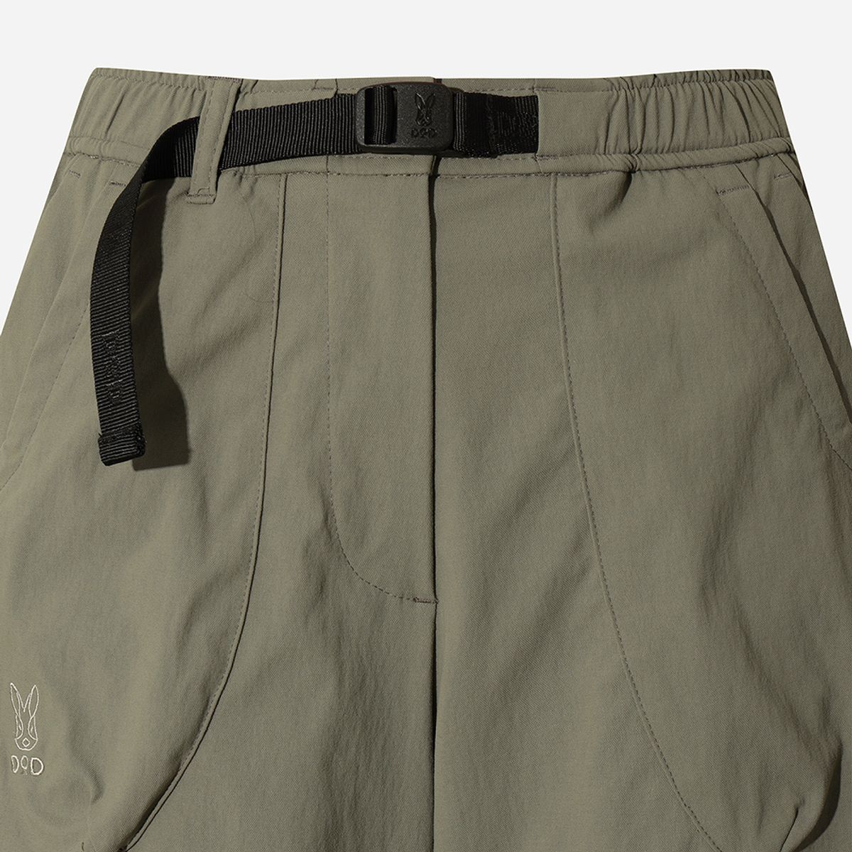 디오디(DOD) 와이드핏 래빗 팬츠 여자(DARK BEIGE)