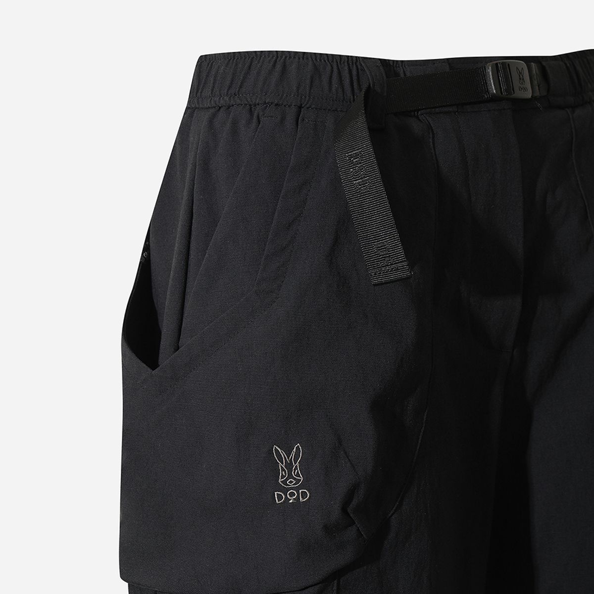 디오디(DOD) 여성) 와이드핏 래빗 팬츠(BLACK)