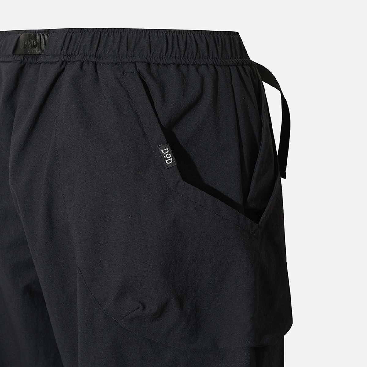 디오디(DOD) 여성) 와이드핏 래빗 팬츠(BLACK)