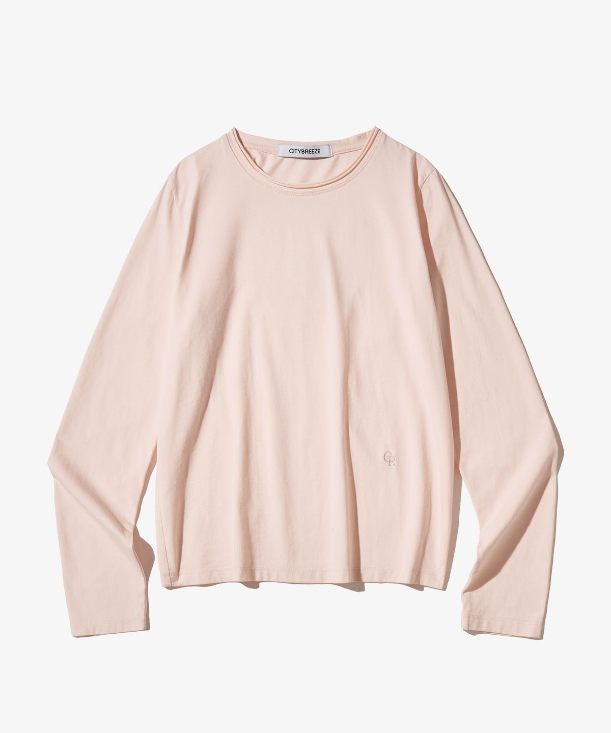 시티브리즈(CITYBREEZE) 미니 로고 긴팔 티셔츠_4COLORS