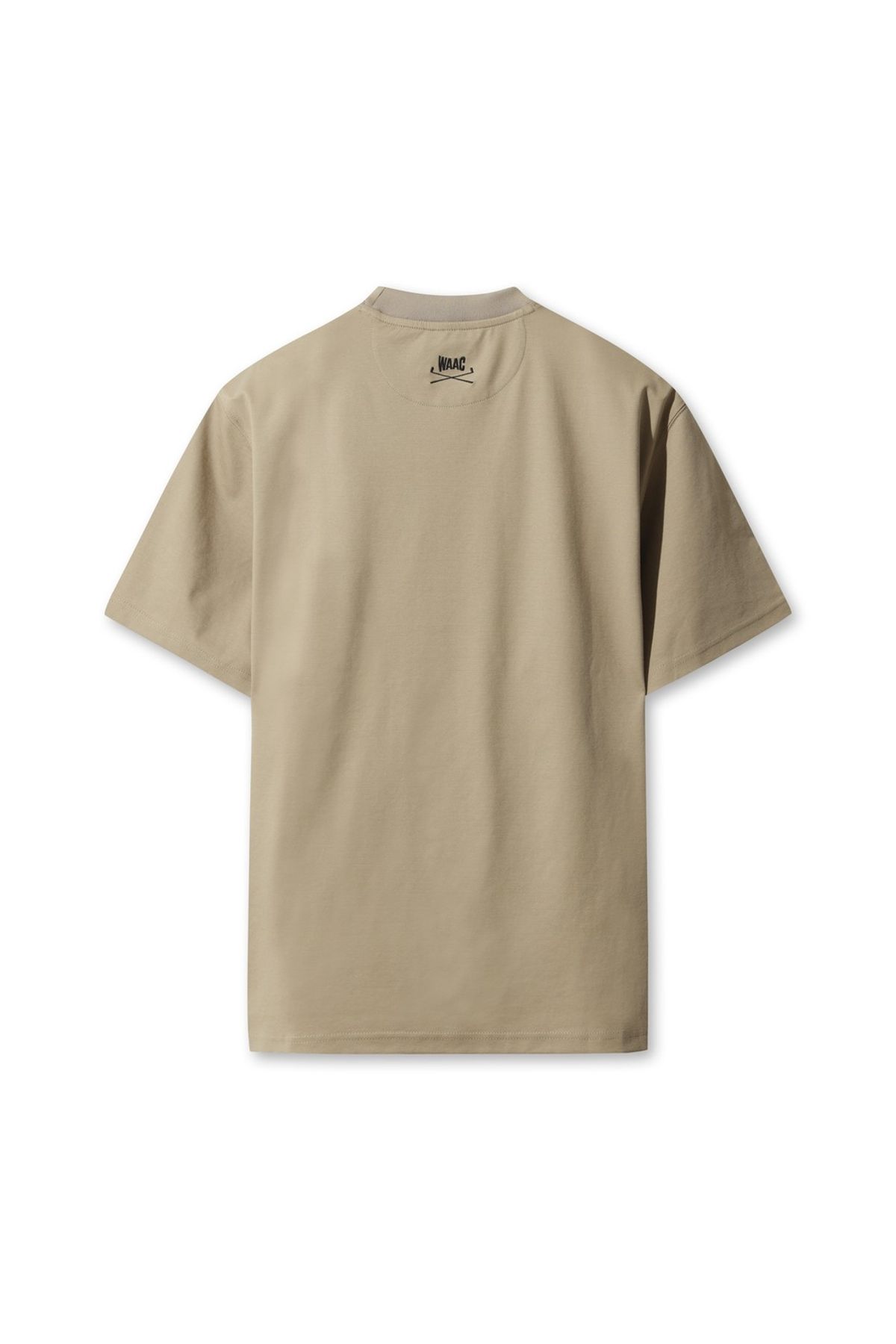 왁(WAAC) [JONES] Men Logo Crewneck T-shirt WMTCA25670BEX