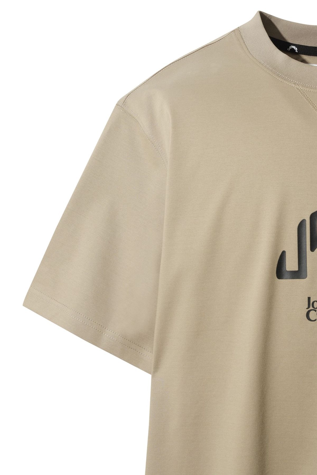 왁(WAAC) [JONES] Men Logo Crewneck T-shirt WMTCA25670BEX