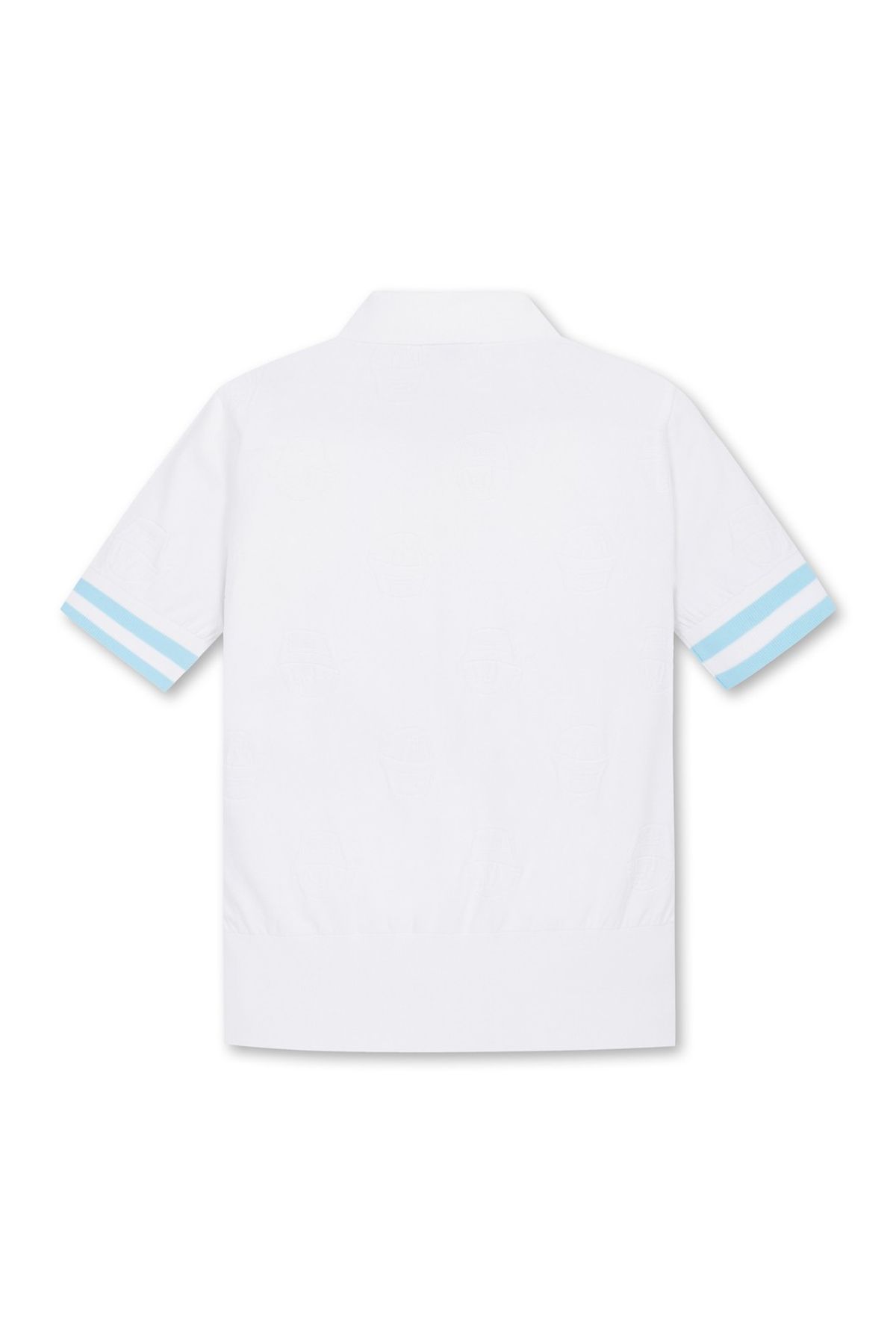 왁(WAAC) Women WAACKY Jacquard Sweater WWWAM25202WHX