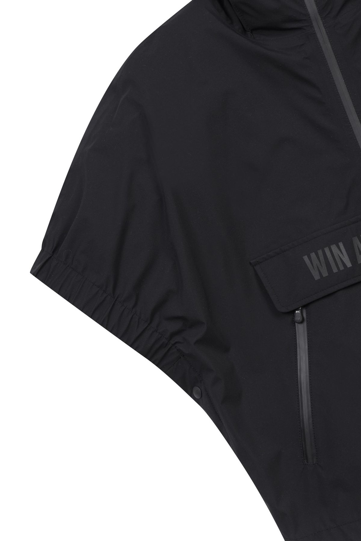 왁(WAAC) Women s Rain pancho WWQOX25002BKX