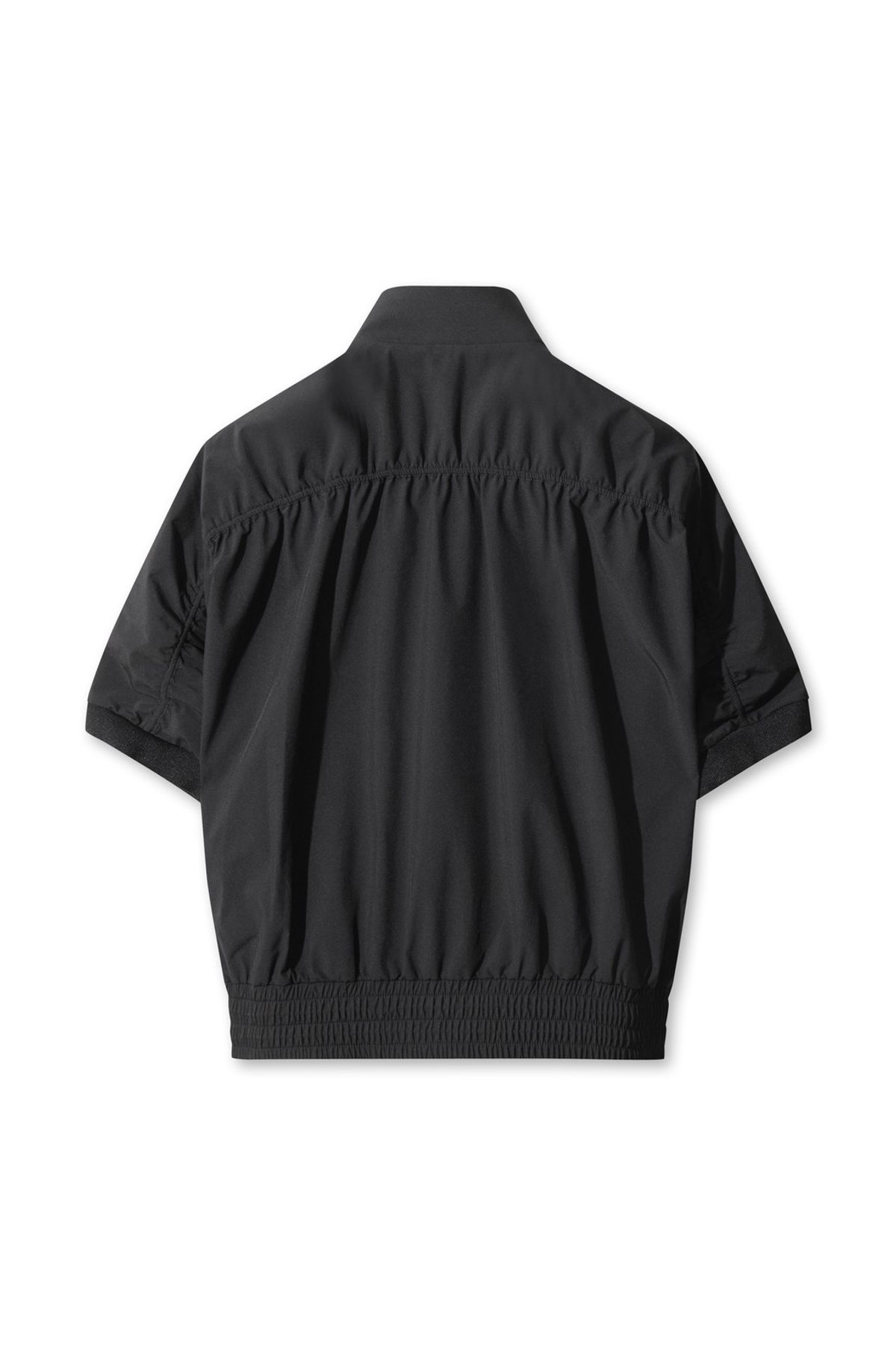 왁(WAAC) Women Woven set-up half Vest WWVAA25602BKX