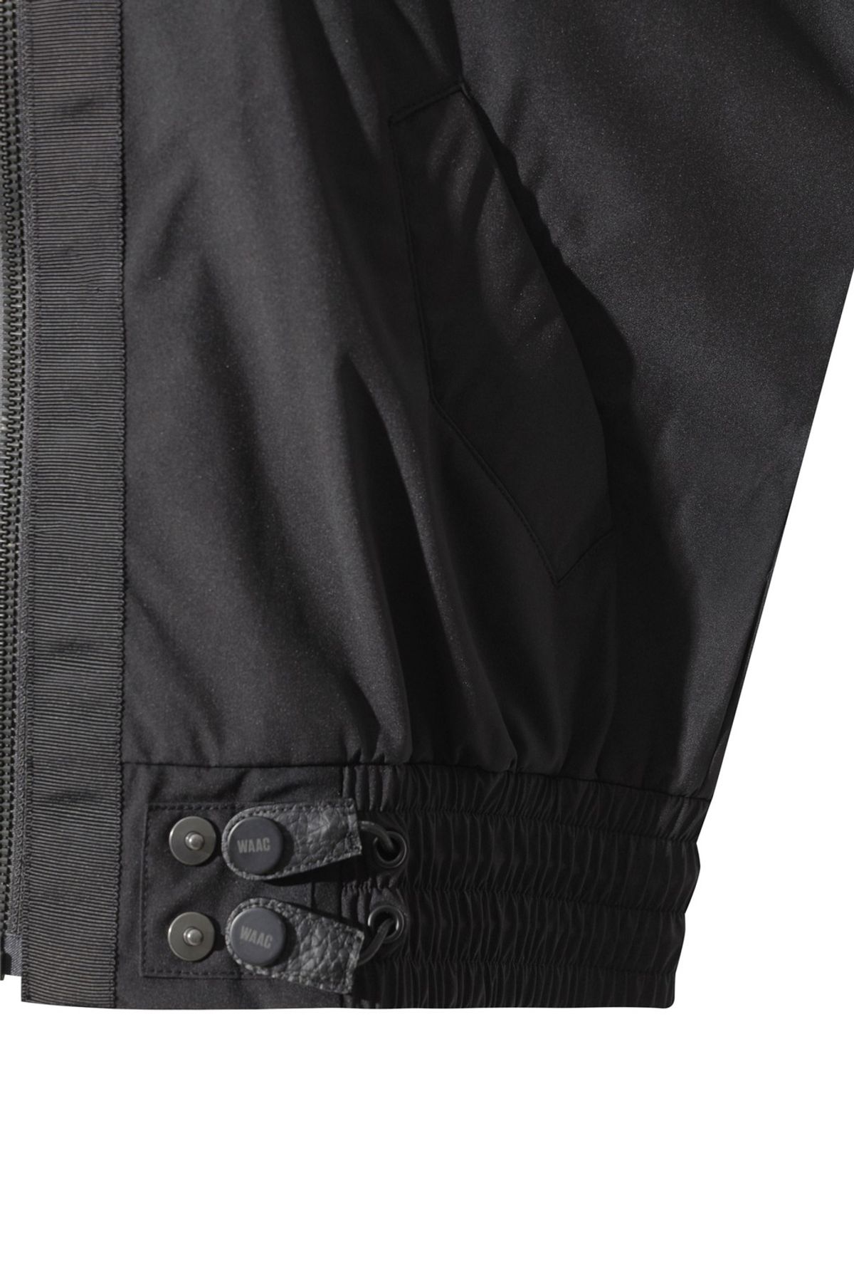 왁(WAAC) Women Woven set-up half Vest WWVAA25602BKX