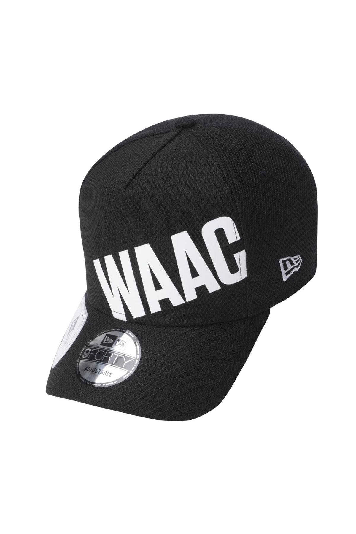왁(WAAC) NEW ERA 940KF WAAC LOGO MESH CAP WGRCX25182BKX