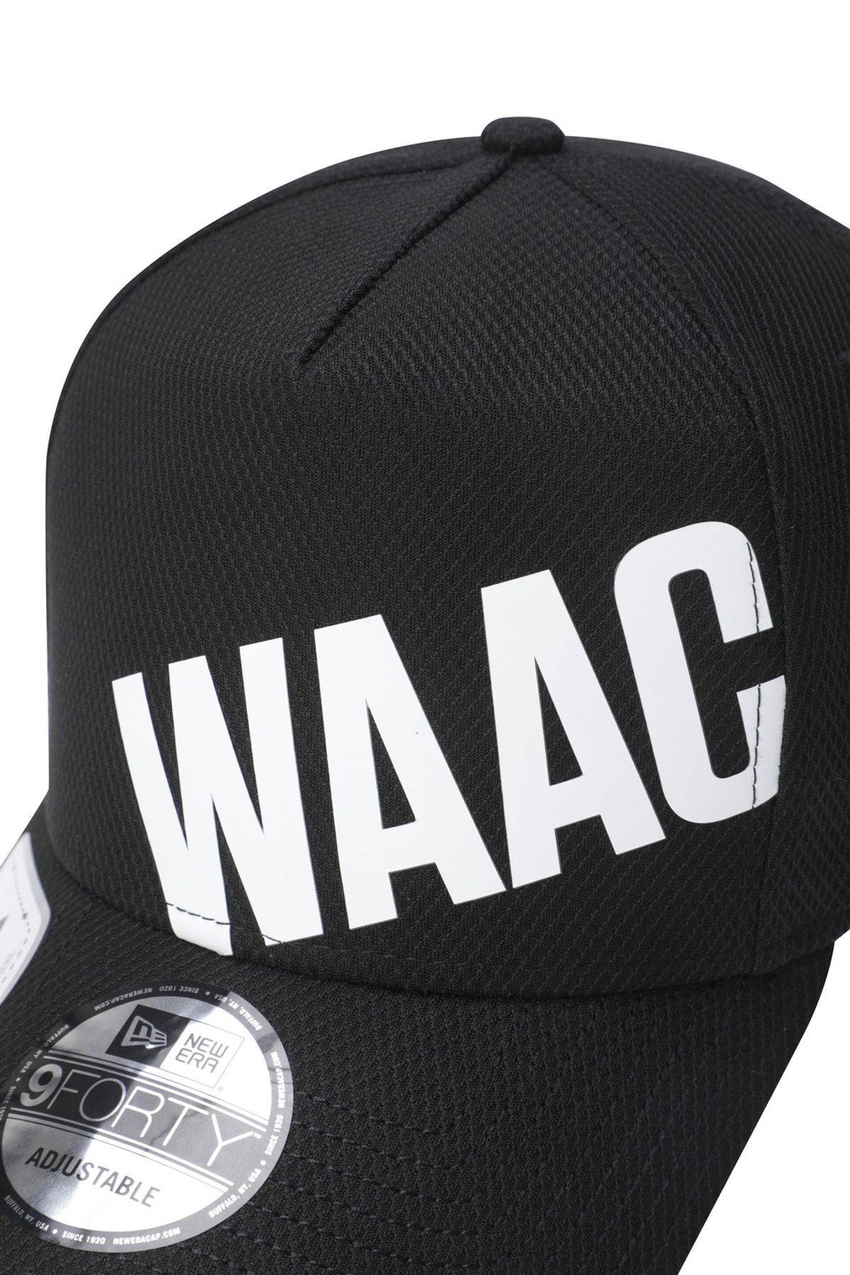 왁(WAAC) NEW ERA 940KF WAAC LOGO MESH CAP WGRCX25182BKX