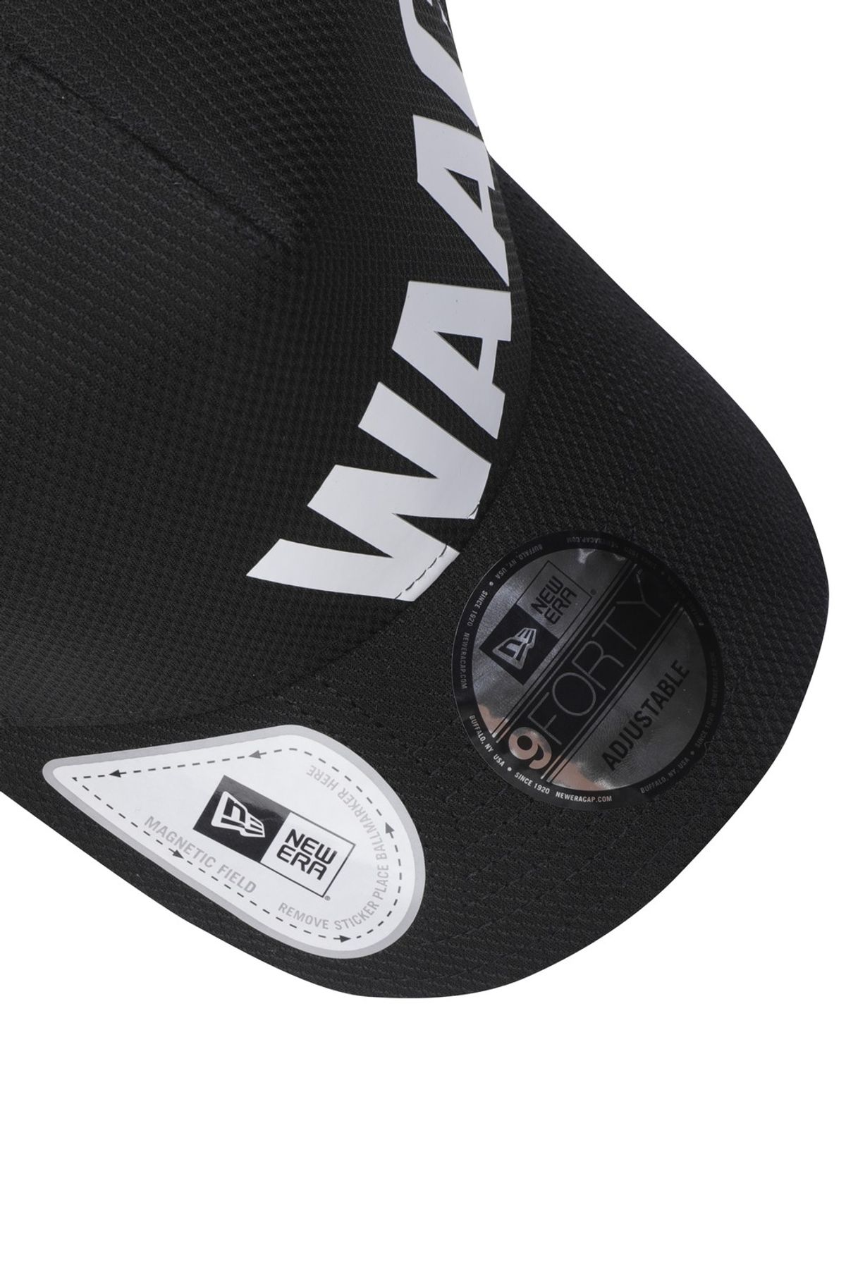 왁(WAAC) NEW ERA 940KF WAAC LOGO MESH CAP WGRCX25182BKX