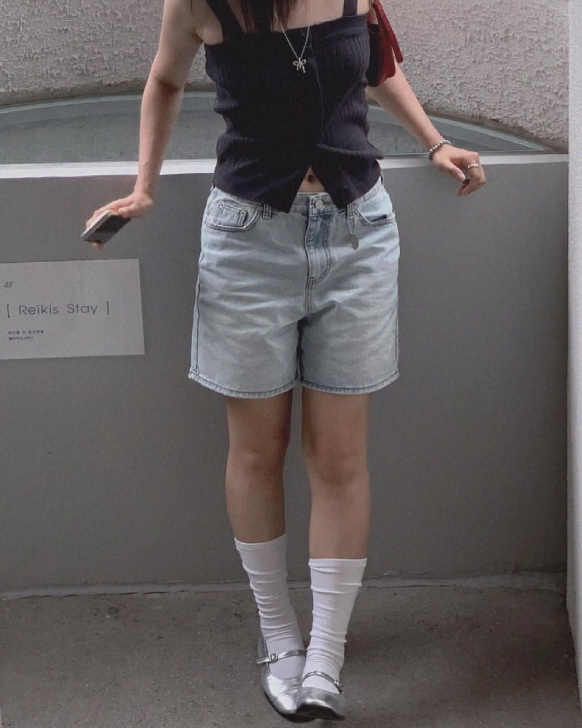 엔디에이 스튜디오(NDA STUDIO) Cool Denim Short Pants