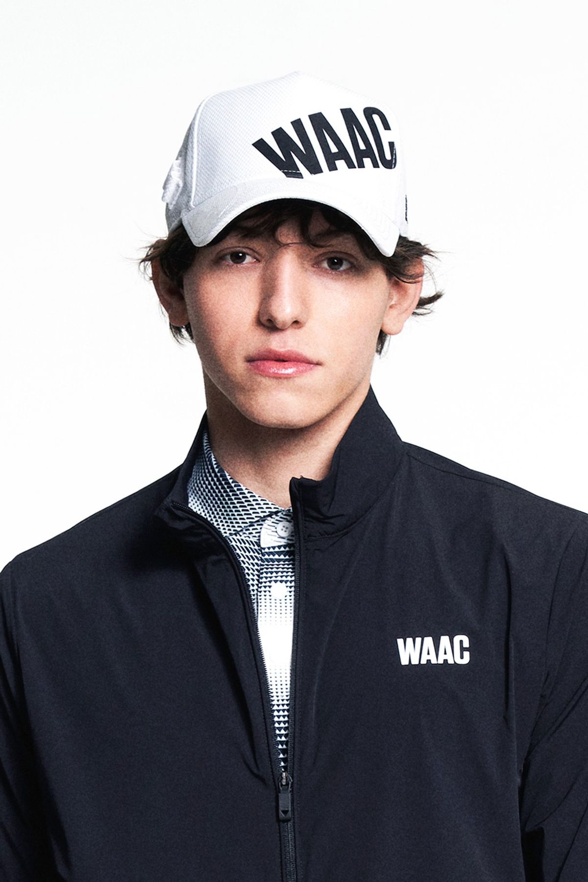 왁(WAAC) NEW ERA 940KF WAAC LOGO MESH CAP WGRCX25182WHX